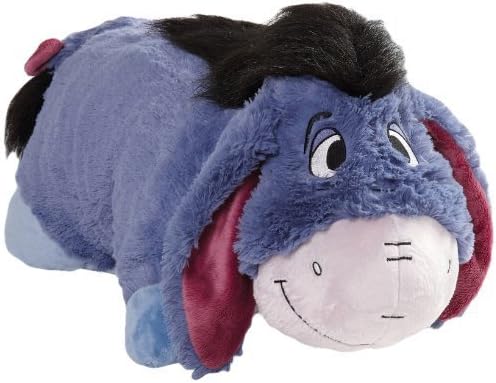 Pillow Pets Authentic Disney 18" Eeyore, Folding Plush Pillow- Large by CJ Products LLC