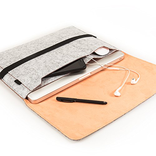 FORMGUT   MacBook Pro Tasche Filz 15 4 Zoll    Laptoptasche  Laptop Sleeve  Notebook H  lle  Businesstasche  Computertasche farbig  umweltfreundliche 