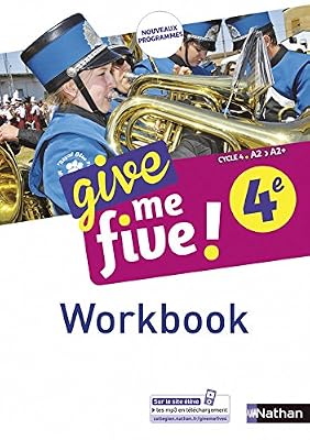 Nathan give me five ! 4ème - workbook 2017