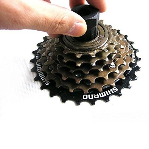 tinxi® Fahrrad Werkzeug Kassetten Zahnkranz Abzieher Freilaufzahnkranz-Abzieher ausbauen und einziehen Instrument Schwungrad Werkzeug Fahrradreparatur - 6