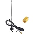 5DBi 1090MHz Antenna SMA Male Plug Indoor ADS-B Aerial with Magnetic Base RG174 Extension Cable 3M for Software Defined Radio