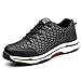 Produktbild Ulogu Damen Herren Sicherheitsschuhe Sportlich Arbeitsschuhe S3 Leicht Atmungsaktiv Stahlkappe Schuhe Reflektierender Arbeitsschutzschuhe- Gr. 42 EU, Schwarz