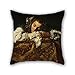 Produktbild Slimmingpiggy Cushion Cases Of Oil Painting Domenico Fetti - Sleeping Girl,for Relatives,drawing Room,son,home,lounge,office 18 X 18 Inches / 45 By 45 Cm(two Sides)