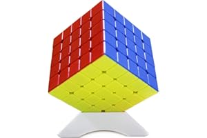 Oostifun OJIN Yongjun YJ MGC5 5x5 M Cubo Puzzle Liscio con Treppiede (Multi Color)