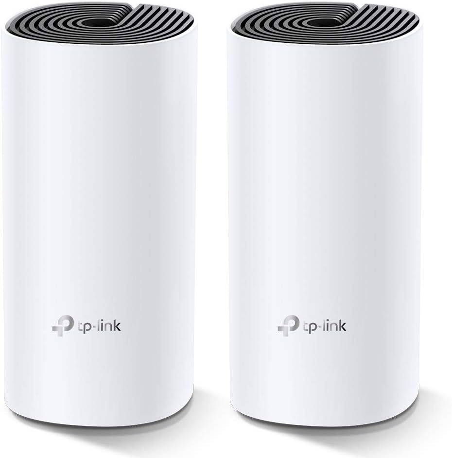 TP-Link Deco M4 2-pack, AC1200 Mbps, Dual-Band, Gigabit Portları, 100 Cihaza Kadar Bağlanılabilirlik, 260 m²'ye Kadar Kapsama, Mobil Uygulama ile Kolay Kurulum, Wi-Fi 5 Mesh Sistemi