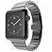 Produktbild Apple Watch 42 mm Butterfly Edelstahl Stainless Steel Armband für Series 1 / 2 / 3 Basic / Sport / Edition in Schwarz