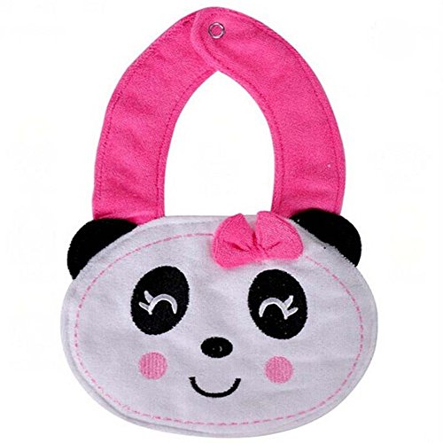 SZTARA Baby Infants Cartoon Animals Bibs Saliva Towel Lunch Safe Feeding Cloth Folding Pocket
