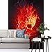 Produktbild feiliandajj Original Rechteck Totenkopf Knochen Muster Stil Wandteppich für Art Decor Tischdecke Picknick Meditation Yoga Matte Strandtuch e