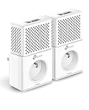 Powerline: come funziona e quale comprare 16 Adaptateur CPL - TP-LINK TL-PA7020P Kit - Pack de 2 adaptateurs CPL 1000 Mbps avec 2 ports Gigabit Ethernet et prise intégrée