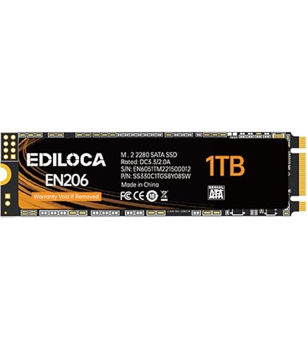 Ssd Interne Verbatim Vi560 512 Go - M.2 SATA III, Technologie 3D-NAND, Jusqu'à 560 Mo/s Disque Dur SSD 512GB