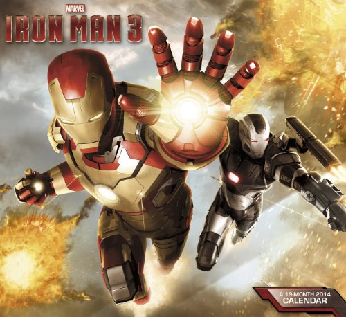 Preisvergleich Produktbild Iron Man 3 19-Month 2014 Calendar