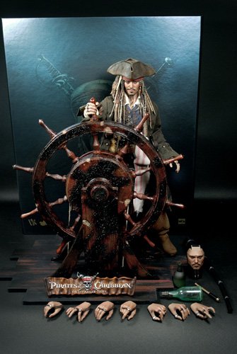 Pirates of the Caribbean On Stranger Tides MMS DX Action Figure 1/6 Jack Sparrow