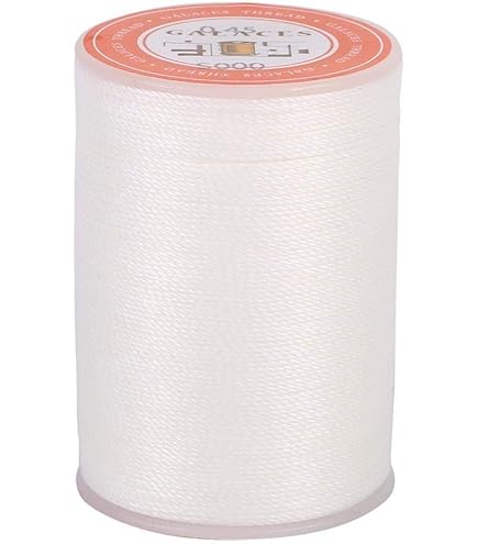 Couture Cuir, 0.45Mm Fils Pour Le Cuir Fil Cordon Cuir Cire Ciré Corde