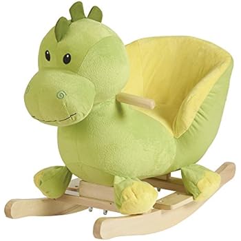 dinosaur baby rocker