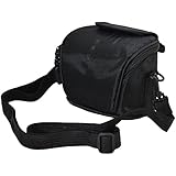 Kameratasche f&uuml;r Nikon CoolPix L330 L340 Bridge Camera, Schwarz