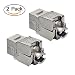 Produktbild MACTISICAL CAT6A Keystone-Jack, Mactical, RJ45, geschirmtes Metall, Cat 6A, Ethernet Modul, 10G Netzwerklösung