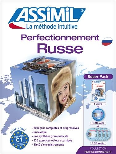 Superpack Perfectionnement Russe (livre+4CD audio+1CD mp3) Superpack Perfectionnement Russe (livre+4CD audio+1CD mp3)