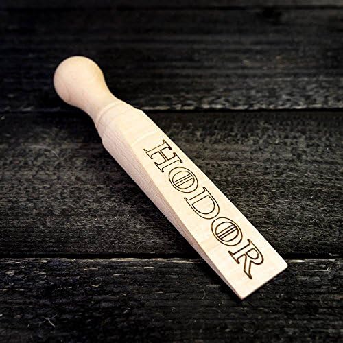 Game of Thrones Hodor "Hold the Door" Door Stop Beech Wood Gift