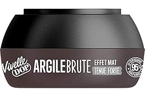 DOP Vivelle Brute Homme Cire Coiffante Argile Mat Tenue Forte - 80 ml