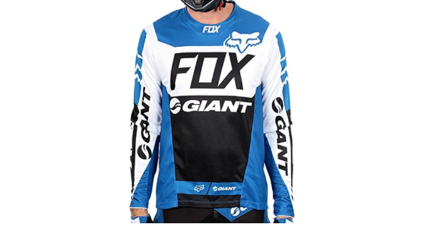 Fox Blue 2015 Giant Demo Dh Long Sleeved Mtb Jersey (Xl , Blue) by Fox  Racing : Amazon.it: Abbigliamento