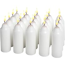 Natuurlijke Bijenwas Kaarsen - Salie - 12 stuks - Kalamu 15cm standard - Sugar Garden