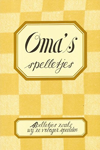 Preisvergleich Produktbild Oma's spelletjes (set van 3)