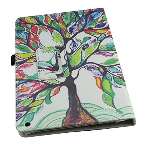 Archos 101b Oxygen hülle,Mama Mouth Folding Ständer Hülle Case mit Standfunktion für 10.1″ Archos 101b Oxygen Android 6.0 Tablet PC,Love Tree - 7