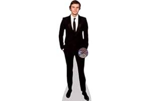 CELEBRITY CUTOUTS Evan Peters (Black Suit) Mini Size Cutout