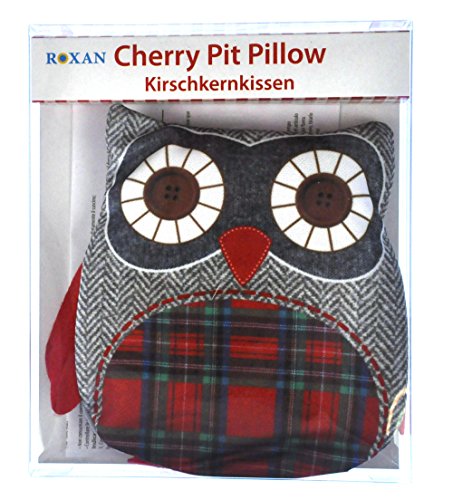 Kirschkernkissen Motiv Eule aus Polyester, mehrfarbig - 2
