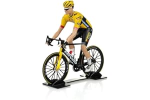 OPO 10 - Coureur Cycliste Jonas Vingegaard Compatible avec Jumbo-VISMA Tour de France 2023 - Figurine SOLIDO 1/18 - TDF20