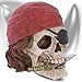 Produktbild Deko Totenkopf "Caribbean Pirate" Totenschädel Figur Dekoration