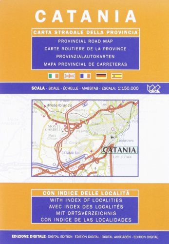 Preisvergleich Produktbild Catania Provincial Road Map (1:150, 000)