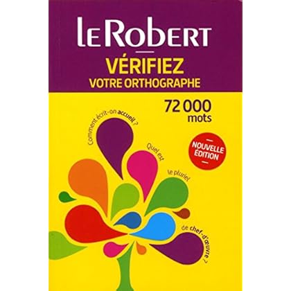 Vérifiez votre orthographe : 72 000 mots