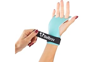 Beltrov - Maniques pour l’Entraînement en Parcours, Le Gym, Gymnastique, Halterophilie, Fitness, Barre de Traction - pour Hommes et Femmes - Poignées pour l’Haltérophilie