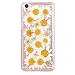 Produktbild SKKMA Case Cover OPPO R9 Fall Echtes Winter Pot Kalanchoe und Weißes Gänseblümchen Getrocknete Blume Weiche TPU Transparente schützende rückseitige Abdeckungs-Fall für OPPO R9 ( SKU : Mec1047h )