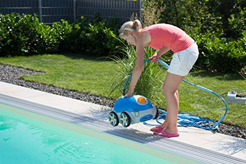 Miganeo® Voll-Automatischer elektrischer 24V Bodensauger für Pool Schwimmbadreiniger für Schwimmbad - 8