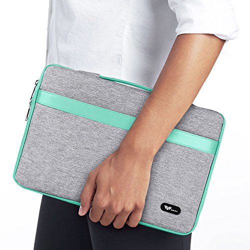 SAVFY 12.9 Zoll Laptop Sleeve 11 11,6 12.9 Zoll Laptoptasche Tasche Case Macbook Hülle, Laptop Tasche für Apple New Macbook 2015, blau - 9