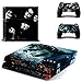Produktbild Playstation 4 + 2 Controller Aufkleber Schutzfolie Set - Batman The Dark Knight
