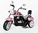 Price comparison product image RICCO TR1501 Kids 3 Wheel Chopper Trike Motorcycle Electric Ride on Motor Bike LED Lights and Music (PINK)