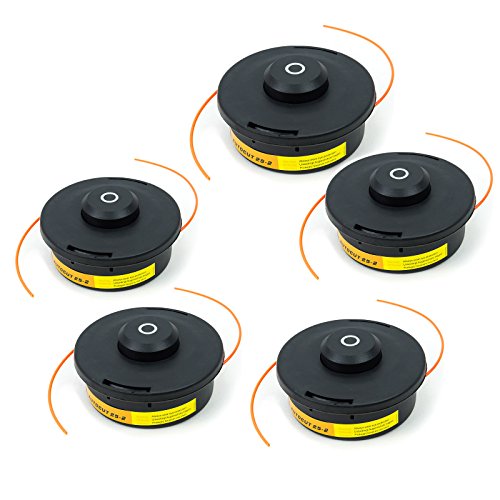 5x Fadenspule Doppelfadenkopf für Motorsense Tippautomatik Fadenkopf CG01-5 - 2