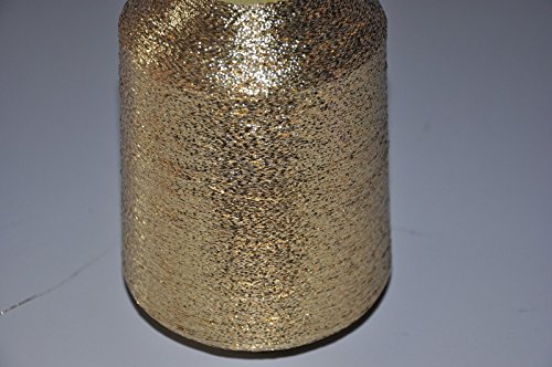 1 Spule Metallgarn GP 20,00 EUR/kg gold basteln weben 83.000 m/kg Lame Beilaufgarn