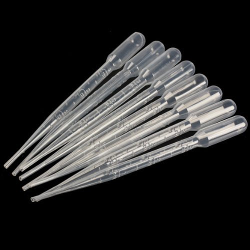 SODIAL Verlaufsfilter Pipetten Pipette Polyethylen, 100 Stück, Nr. 21 - 2