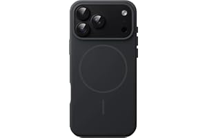 JETech Magnetiskt Silikonskal för iPhone 18 Pro Max, Svart | Kompatibel med MagSafe, Silkeslen Mjuk Beröring, Stötsäkert Skyd