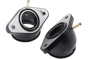 ‎B BAOSITY B Baosity High Quality Intake Manifold Carburettor Adaptor for Yamaha Virago XV400 / 500 / 535 Easy Installation Pack of 2