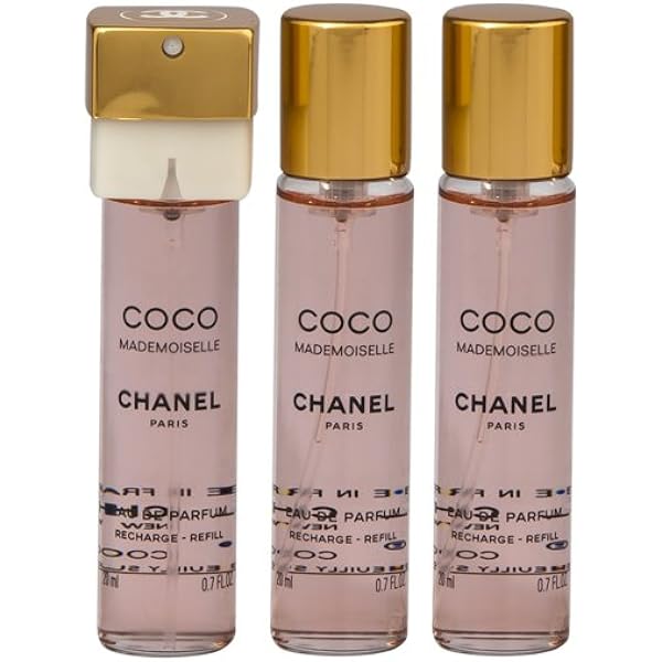 Chanel Coco Mademoiselle Eau de Parfum Twist and Spray 3 x 20ml