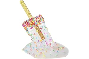 WSTERAO Ice Molds Melting Resin Ornaments, Modern Home Decor, Resin Craft Ice Lolly Sculpture, Pop Art Sculpture, Modern Home Decor