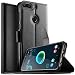 Produktbild HTC Desire 12 Plus Hülle, KuGi HTC Desire 12 Plus Wallet Case, Brieftasche Case Hülle PU Kunstleder Flip Case mit Standfunktion Kartenfächer und Bargeld für HTC Desire 12 Plus smartphone.Schwarz