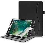Fintie New iPad 9.7 Inch 2017 / iPad Air 2 / iPad Air Case - [Corner Protection] Multi-Angle Viewing Folio Stand Cover w/ Pocket, Auto Wake / Sleep for Apple iPad 2017 Model, iPad Air 1 2, Black