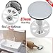 Safekom - 40mm Heavy Chrome Plated Basin Sink Waste Pop-Up Plug Replacement Brass Metal UK