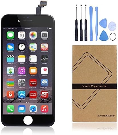 LCD Screen for iPhone 6 Plus, Universal BuyingTM Touch Screen Repair LCD Display Digitizer Replacement Kit, Black